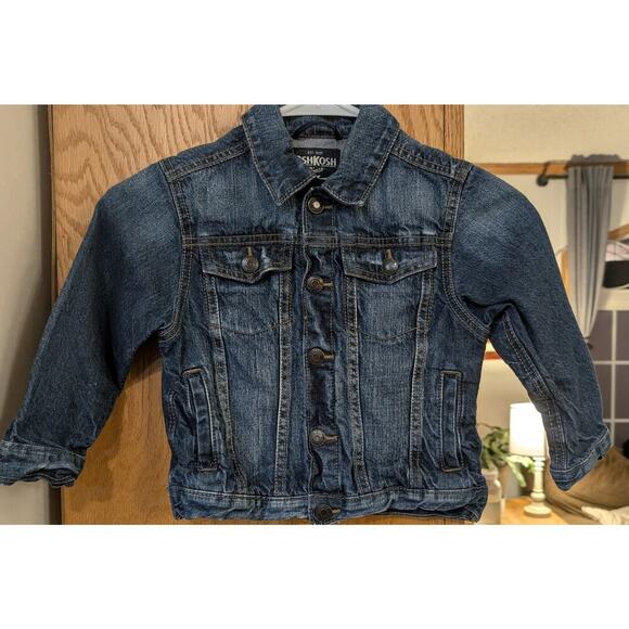 🎄Girls 4 Oshgosh Jean Jacket - Picture 1 of 4